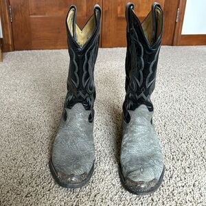 Vintage Tony Lama Mens #6253 Western Cowboy Boots